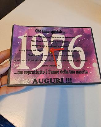 orologio da appoggio vintage 1976