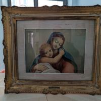 Dipinto - Madonna col Bambino - L. Tagliarini