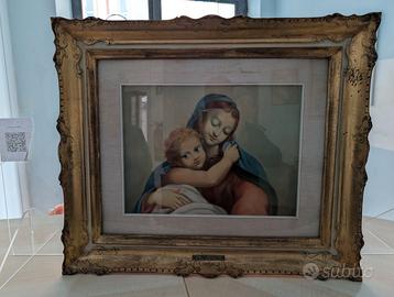 Dipinto - Madonna col Bambino - L. Tagliarini