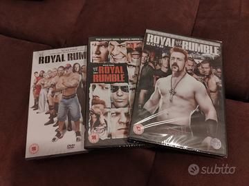 dvd wwe royal rumble 2010 2011 2012 