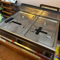 Friggitrice professionale a gas