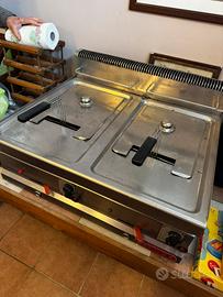 Friggitrice professionale a gas