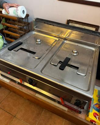 Friggitrice professionale a gas