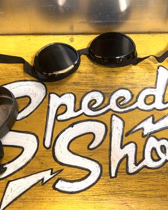 Occhiali vintage per moto