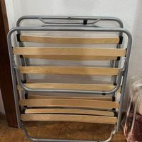 Brandina pieghevole con materasso