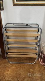 Brandina pieghevole con materasso