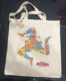 Tote Bag Amaro Averna Edizione Trinacria Siciliana