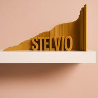 PASSO DELLO STELVIO - modello 3D