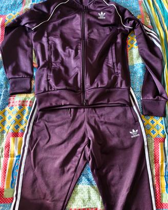 Tuta Completa Adidas Originals Bordeaux - Tg M
