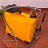 Pompa a spalla per diserbo con lancia in ottone