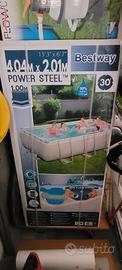 piscina Bestway 4x2 mt + pompa a sabbia