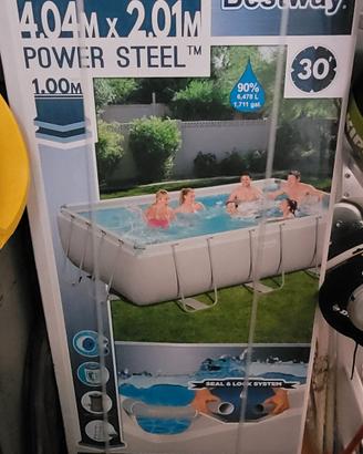 piscina Bestway 4x2 mt + pompa a sabbia