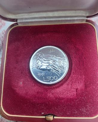 500 lire argento 1961