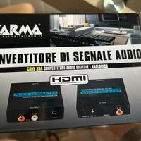 Convertitore segnale audio analogico a digitale