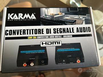 Convertitore segnale audio analogico a digitale