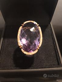 Anello gigante in oro 18 kt