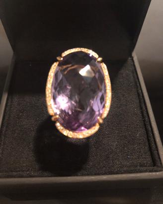 Anello gigante in oro 18 kt