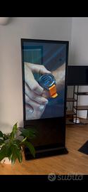 Totem Display Pubblicitario 55” Touch Windows