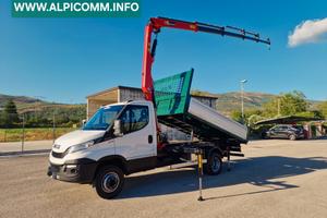 Iveco Daily 60c15 con gru e cassone Ribaltabile Nu
