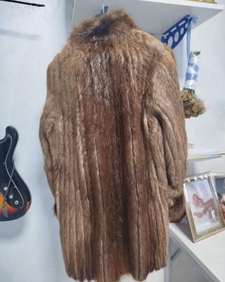 Prestigiosa Pelliccia Lunga Vintage Sartoriale