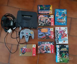 Nintendo 64 usa ntsc con giochi