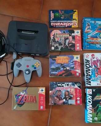Nintendo 64 usa ntsc con giochi