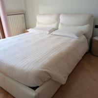 Letto matrimoniale con contenitore 