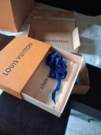 Scatola Louis Vuitton con dust bag per portofoglio