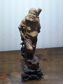 Statuetta in pietra saponaria