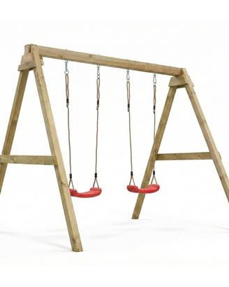 Altalena in legno Maxplay Swing con doppia seduta