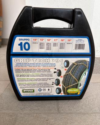 Catene da neve Cora Griptech 9mm gruppo 10