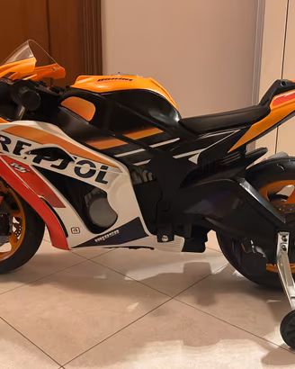 Moto Elettrica Repsol giocattolo per bambini