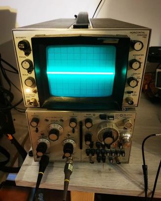 Oscilloscopio Vintage HP 180C Perfetto