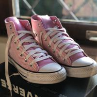 Converse CTAS HI peony/pink white stripes EUR 36.5