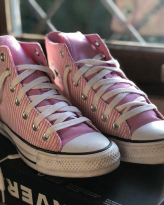Converse CTAS HI peony/pink white stripes EUR 36.5