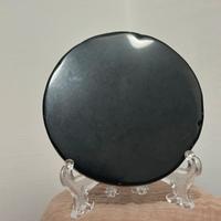 Specchio di ossidiana levigato a Mano