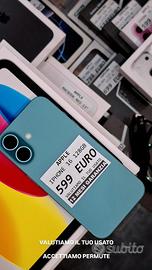 Iphone 16 128gb verde acqua