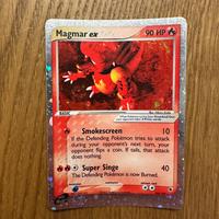 Pokemon Magmar ex 100/109 holo ex rubino e zaffiro