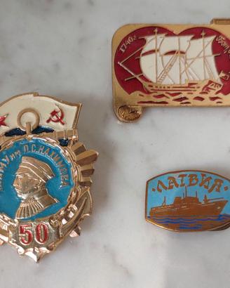 Lotto 3 Spille Navali Marina Militare URSS