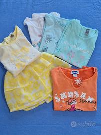 Abbigliamento estivo bambina