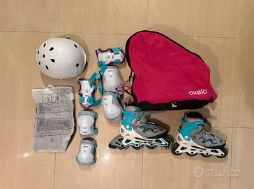 Set pattini in linea bambina