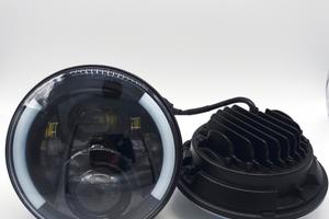 coppia fari led 7 pollici fuoristrada 4x4