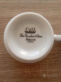 set tazze porcellana finissima  Ascot 