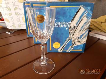 CALICI VINO IN CRISTALLO