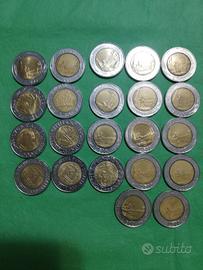 monete 500 lire tutti gli anni 