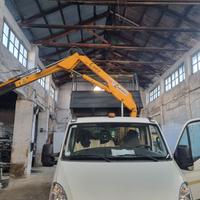 Iveco Daily 60C18 ribaltabile trilaterale con gru