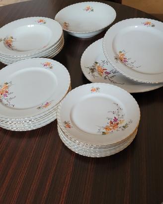 Servizio piatti porcellana da 6  Boheme Thun.  