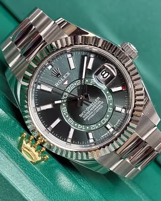 Rolex Sky Dweller verde
