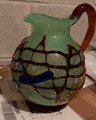 Brocca in vetro di Murano