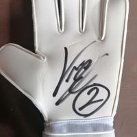 Guanto Uhlsport autografato Emiliano Viviano
